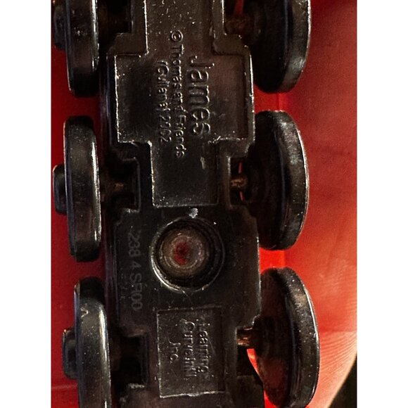 2002 James And Tender Thomas & Friends Take-N-Play Along Diecast Train #5 Engine - Picture 10 of 11